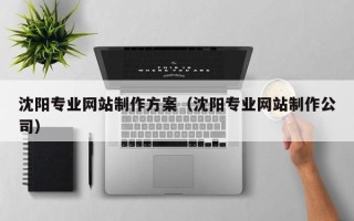 仁怀沈阳专业网站制作方案（沈阳专业网站制作公司）